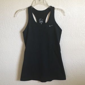 Nike Dri-Fit Black Racerback Tank Top